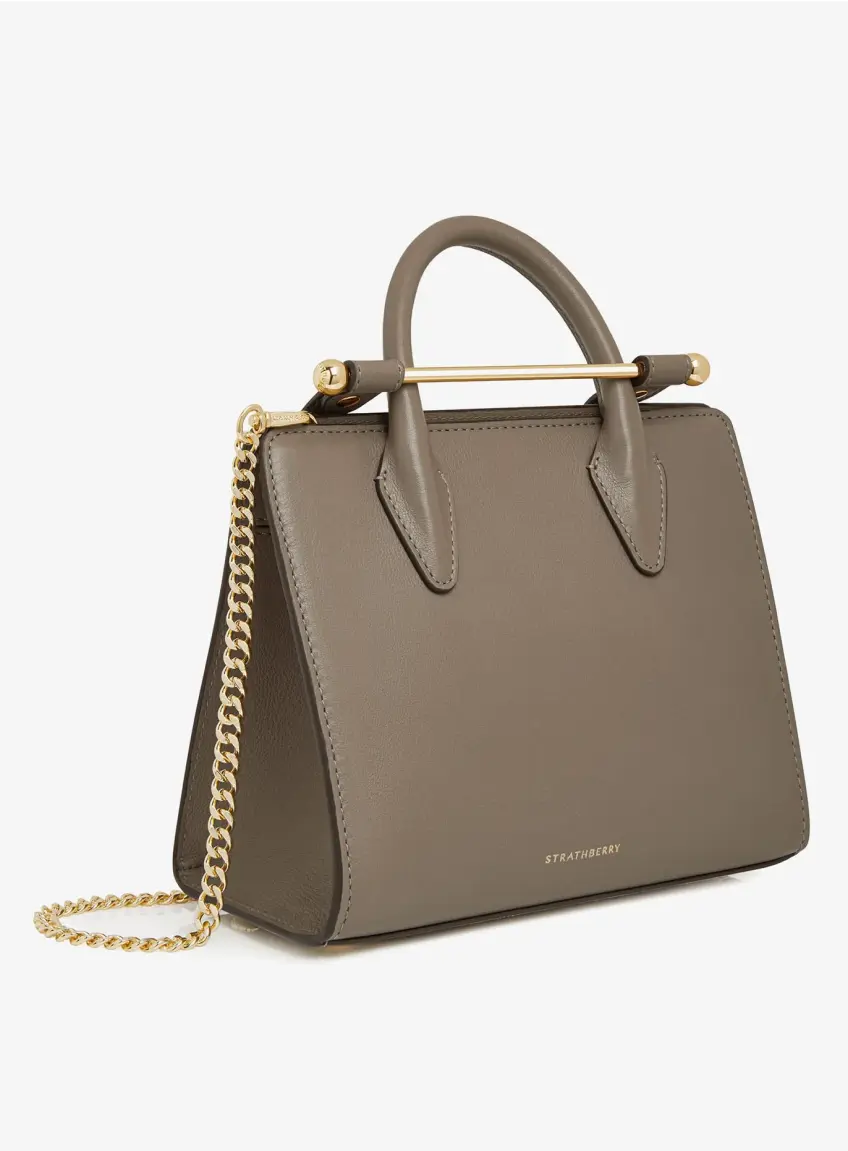 Minimal Deri Tote Çanta