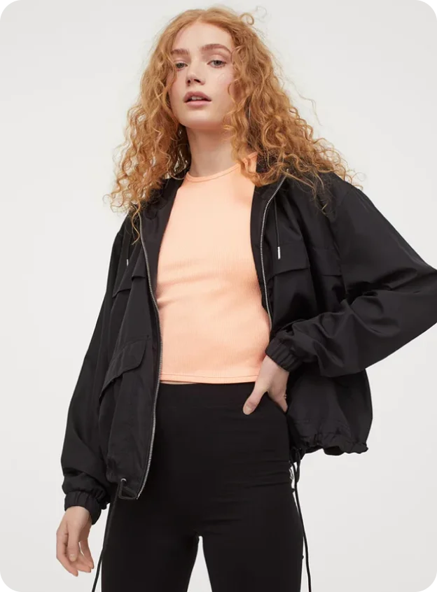 Oversize Bomber Ceket