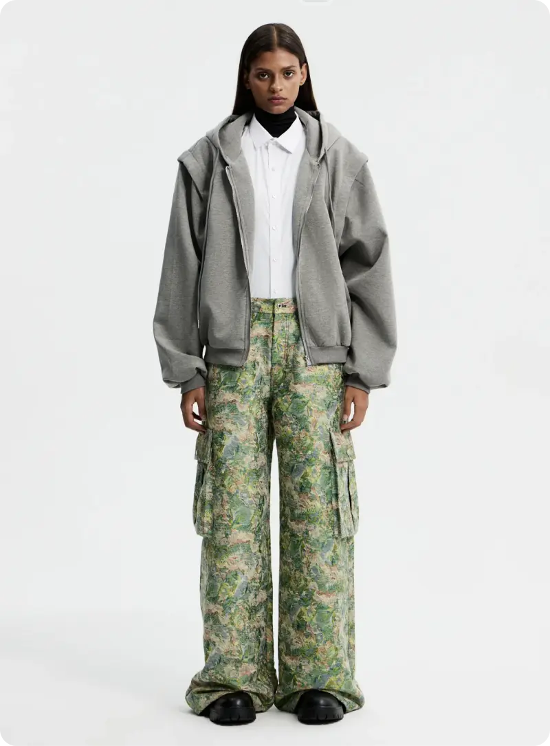 Oversize Yün Blazer Ceket