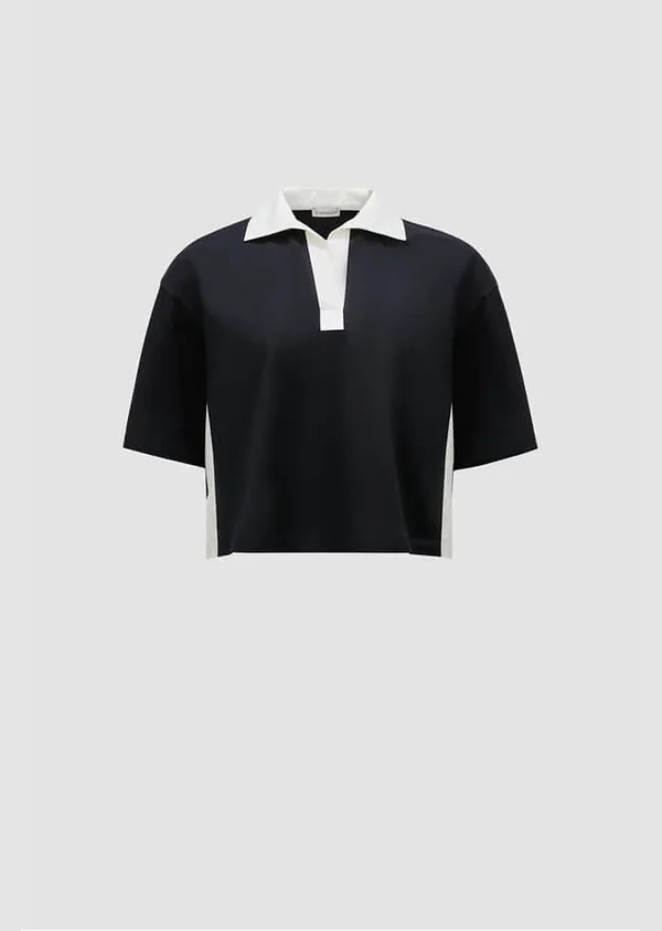 Beyaz Yakalı Polo Bluz