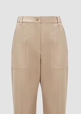 Yüksek Bel Kumaş Pantolon